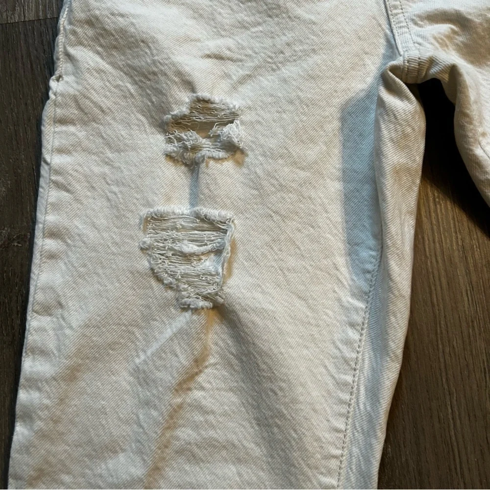 Aeropostale White Straight Jeans